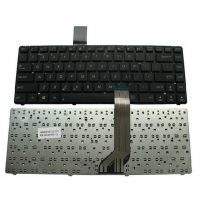 מקלדת להחלפה במחשב נייד אסוס ASUS N45 N46 S400 S46 K45 K45VD S505 Laptop Keyboard without frame
